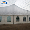 工厂定制跨度20米透明布顶户外活动篷房带透明窗