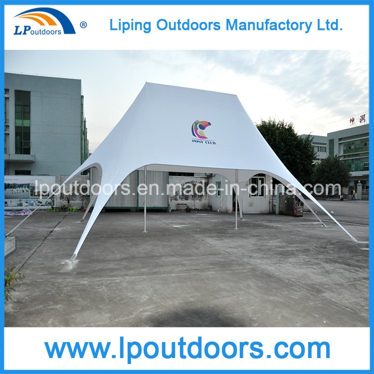 10x14米户外铝合金双顶广告飞行帐篷