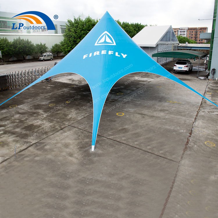直径14米车展宣传广告星形帐篷